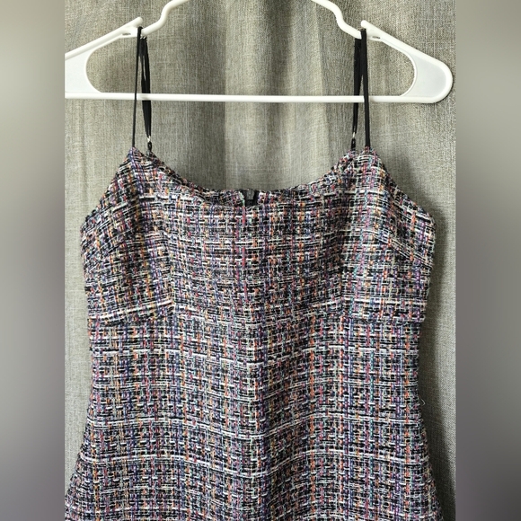 Multicolor Tweed Women's Top - Picture 2 of 9
